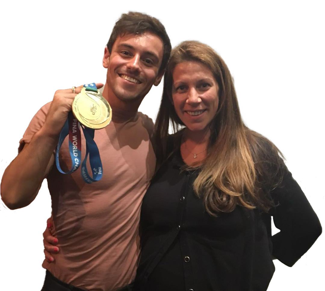 Testimonial: Kate Hays with Tom Daley Olympic Gold Medalist